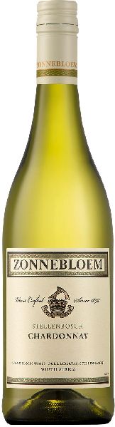 Zonnebloem Chardonnay Jg. 2022 die Hälfte des Weines wird in kleinen Eichenholzfässern ausgebaut