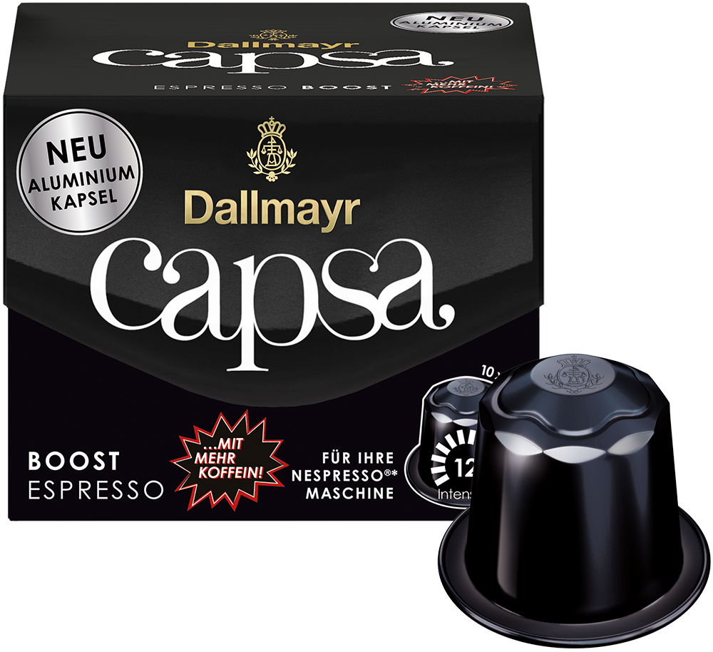 capsa Espresso Boost von Alois Dallmayr Kaffee OHG