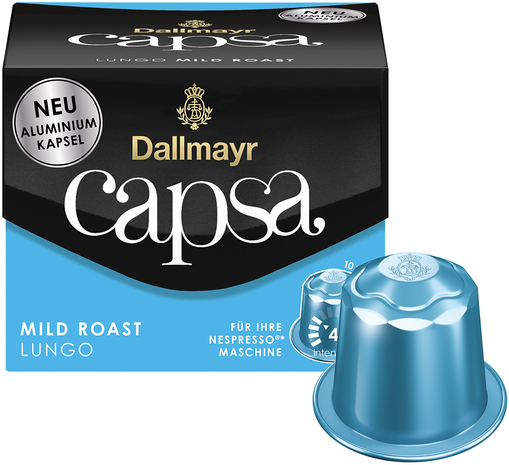 capsa Lungo Mild Roast von Alois Dallmayr Kaffee OHG