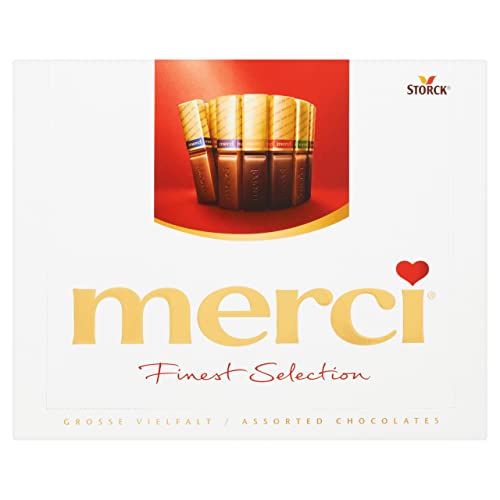 merci Schokolade Assorti Box 10x250 g von merci