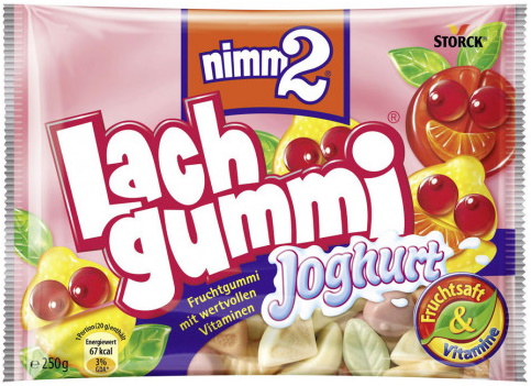 Storck Nimm2 Lachgummi Joghurt 250G