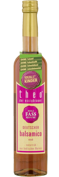 theo der essigbrauer Deutscher Balsamico Essig rosé 500ML