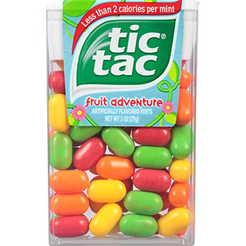 tic tac Fruit Adventure Singles, 1 Ounce (Pack of 12) by tic tac [Foods]