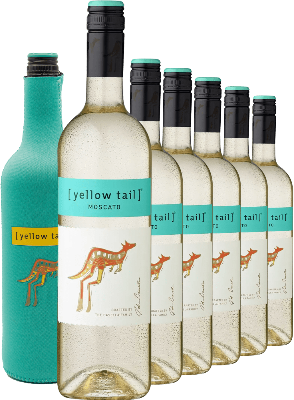 [yellow tail] Moscato im 6er-Vorratspaket inklusive Kühlmanschette