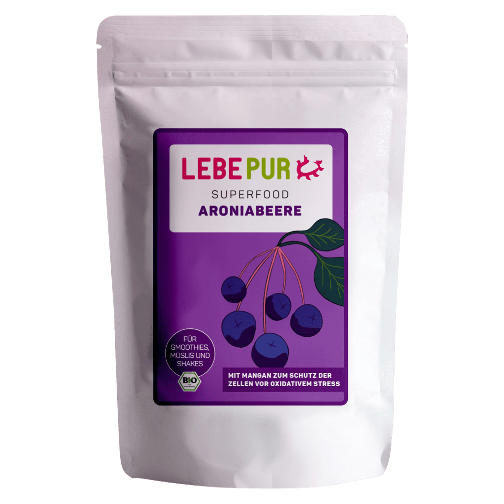 Bio Aroniabeeren Pulver von Lebepur