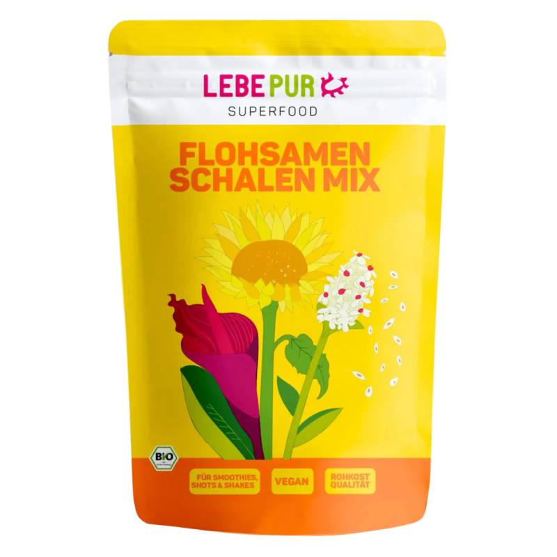 Flohsamenschalen Mix, 200g von Lebepur