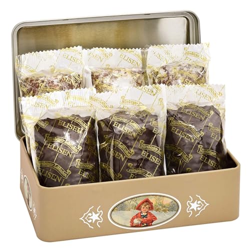 6x Lebkuchenwelt Lebkuchen Geschenk Schatulle ca. 150g Weihnachten Geschenkbox Geschenktruhe mit Lebkuchenmischung von Lebkuchenwelt