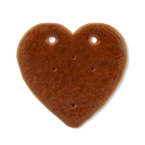 Lebkuchen Herz Rohlinge ohne Alles - 14cm mit Löchern - Premium Qualität - Frisch & Saftig! Lebkuchenherzen zum selber Verzieren von Lebkuchenwelt