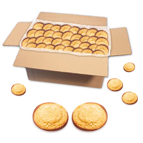 Lebkuchenwelt Kokos Cookie mit Vollmilch-Schokolade im Karton 2kg - Konditor-Qualität mit echter Butter gebacken! Shortbread Gebäck Kekse Kaffeegebäck TeegebäckButtergebäck Gebäck-Spezialitäten von Lebkuchenwelt