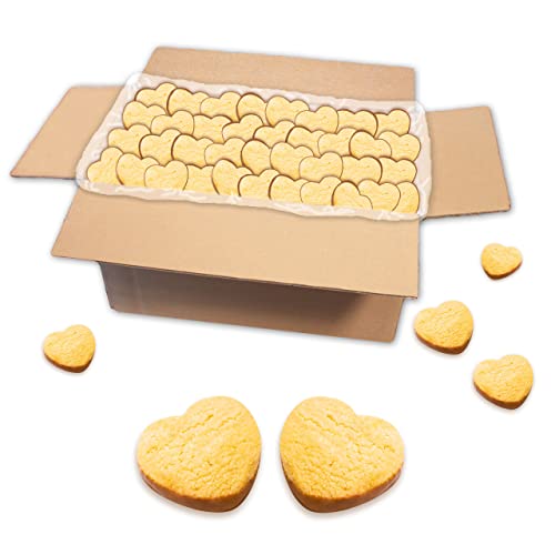 Lebkuchenwelt Schokolierter Cookie (Vollmilch) im Karton 2kg - Konditor-Qualität mit echter Butter gebacken! Butterkekse Butter Plätzchen Cookies Shortbread Gebäck Teegebäck Weihnachtsplätzchen von Lebkuchenwelt