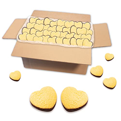 Lebkuchenwelt Schokolierter Cookie (Zartbitter) im Karton 2kg - Konditor-Qualität mit echter Butter gebacken! Buttergebäck Butterkekse Butter Cookies Plätzchen Shortbread Kaffeegebäck Gebäck von Lebkuchenwelt