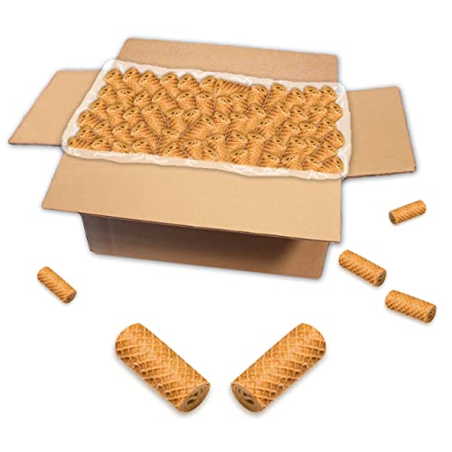 Lebkuchenwelt Waffelröllchen Cigarillo Gebäck im Karton 1,5kg - Konditor-Qualität mit echter Butter gebacken! Kaffeegebäck Teegebäck Buttergebäck Butter Plätzchen Kekse Shortbread Weihnachtsgebäck von Lebkuchenwelt