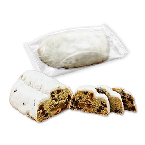 Mini Stollen mit Edelmarzipan-Kern - 100 Stück zu je 200g im Spar-Paket von LEBKUCHEN WELT von Lebkuchenwelt