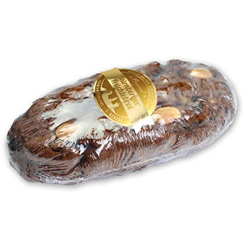 Nürnberger Früchtebrot nach altem Rezept, Größe: 500g (1 x 500 g) von Lebkuchenwelt