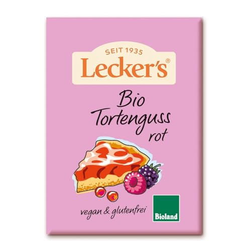 Tortenguss rot 2 x 15 g von Lecker's