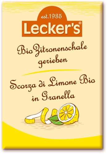 Bio Zitronenschale gerieben von Lecker