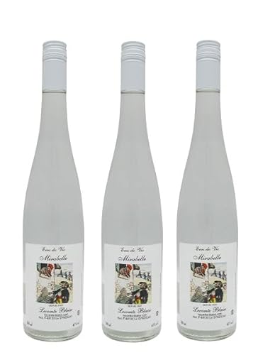 3x 0,7l - Lecomte Blaise - Eau de Vie - Mirabelle - Obstbrand - Elsass - Frankreich - 43,0% vol. von Lecomte Blaise