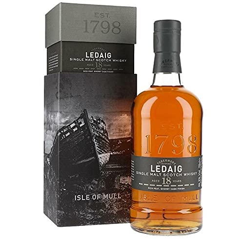 GESCHLOSSEN 18 Jahre SINGLE MALT SCOTCH WHISKY LIMITED RELEASE 70 CL von Ledaig