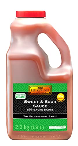 Lee Kum Kee Sweet and Sour Sauce – Süß-sauer Sauce mit Ananassaft – 1 x 1,9 l von Lee Kum Kee