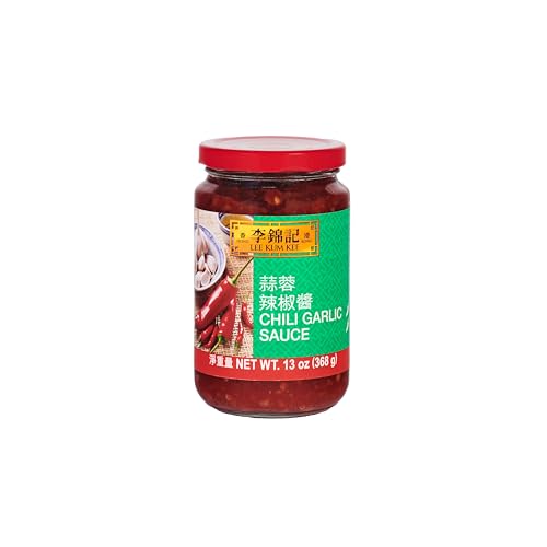 Lee Kum Kee Chili-Knoblauch-Sauce – Scharfe Würzsauce aus feurigen Chilischoten und Knoblauch – 1 x 368 g von LEE KUM KEE