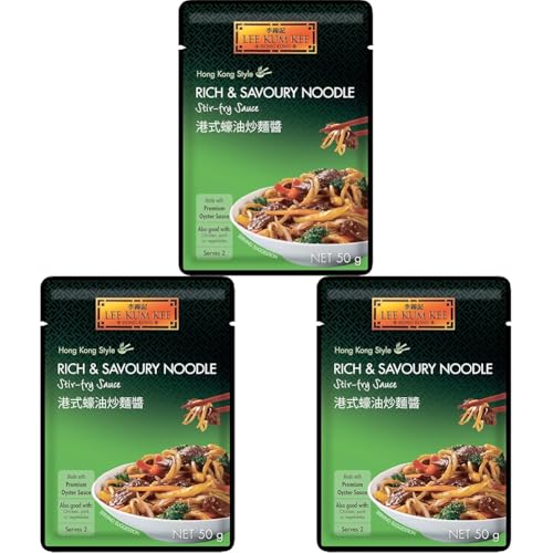 LEE KUM KEE Sauce für Bratnudeln, 50 g (Packung mit 3) von LEE KUM KEE