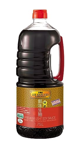 Lee Kum Kee Helle Sojasauce Premium – Würzsauce auf Sojabasis – 1 x 1,75 l von LEE KUM KEE