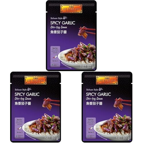 LEE KUM KEE würzige Knoblauchsauce, 80 g (Packung mit 3) von LEE KUM KEE