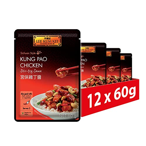 Lee Kum Kee Kung Pao Chicken S-F Sauce, 60 g, 12 Stück von Lee Kum Kee