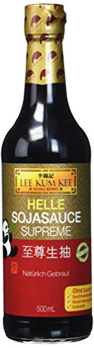 Lee Kum Kee Sojasauce hell (aus China, natürlich gebraut, ohne Geschmacksverstärker, würzig) 1 x 500 ml von Lee Kum Kee