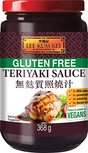 Lee Kum Kee glutenfreie Teriyaki Sauce – Würzsauce mit orientalischen Aromen – 1 x 368 g von LEE KUM KEE