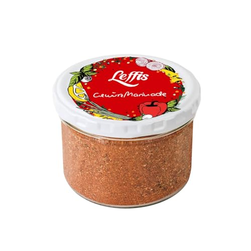 Leffis DIE GEWÜRZ-MARINADE handgemacht aus Nordhessen - Grill Gewürzmischung Grillmarinade für Schweinefleisch Grillgewürz BBQ Gewürz mittelscharf von Leffis