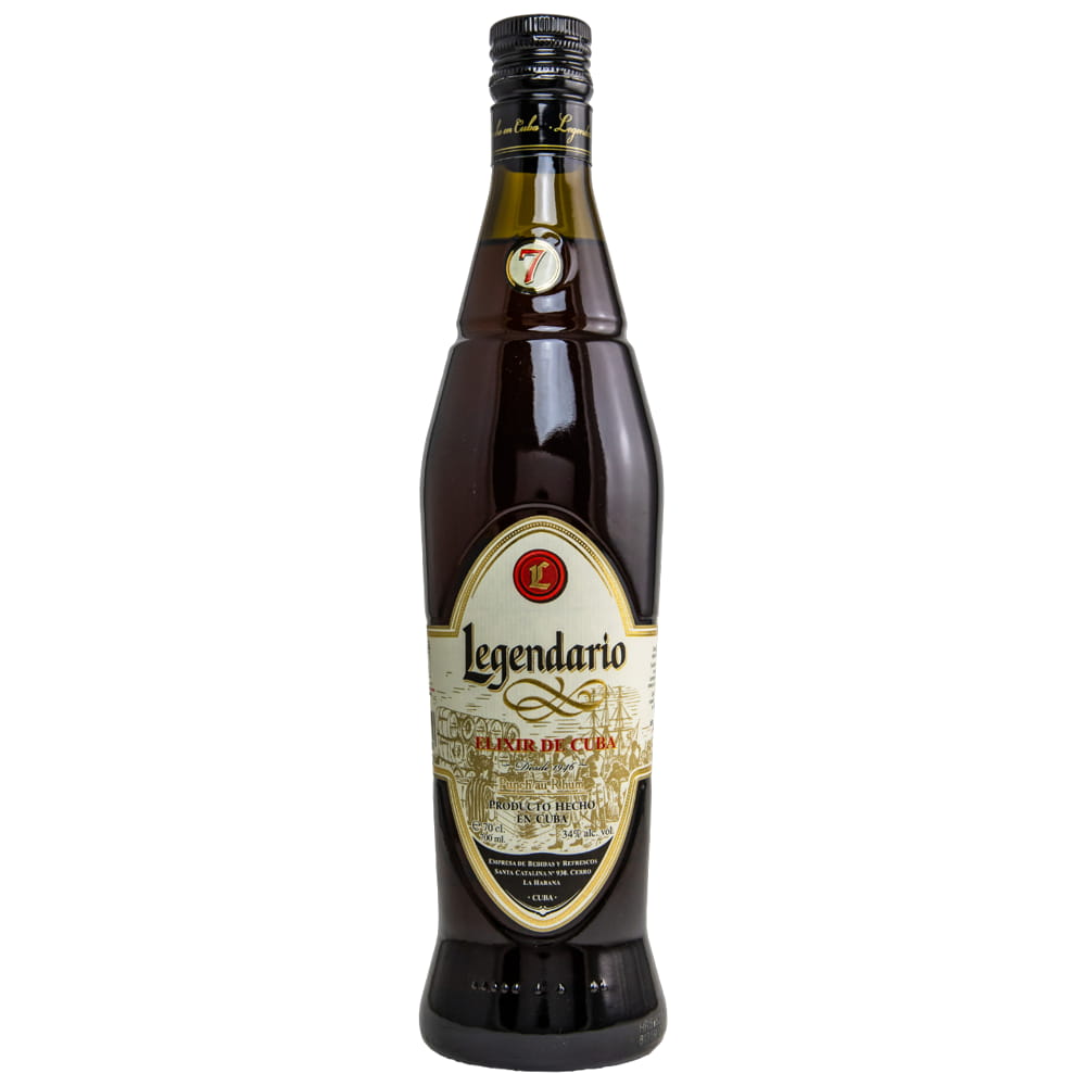 Legendario Elixir de Cuba 7 Jahre 34% vol. 0,7l von Legendario