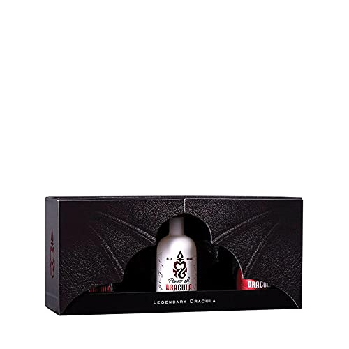 Legendary Dracula | Power of Dracula Obstbrände 3 x 50 ml: Apfelbrand, Birnenbrand und Pflaumenbrand - edle Obstbrände aus Transsilvanien im mini Tasting Set 50% Vol. von Legendary Dracula