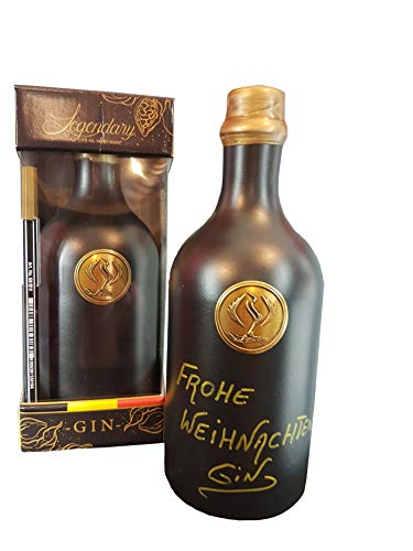 Legendary It's All About Beans DIAMOND PREMIUM GIN | Krug-Geschenk-Verpackung mit Goldstift | Dieser schon legendäre Gin mit der perfekte Balance | 0.5 l 40% von Legendary - it's all about beans