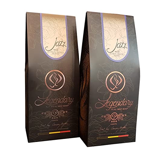 Legendary - it's all about beans einste Komposition der besten 100% Kaffee-Bohnen gemahlen 250 gr (JAZZ) von Legendary - it's all about beans