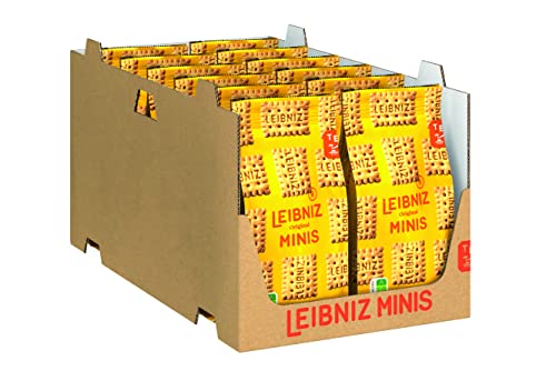 LEIBNIZ Minis Original, 12er Pack, knusprige Butterkekse im Kleinformat, Großpackung als Vorrat oder zum Verkauf (12 x 150 g) von The Bahlsen Family