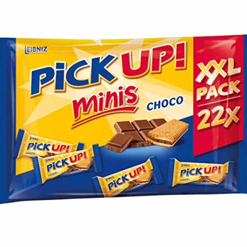 Leibniz Pick Up Choco Minis XXL Pack 22 Stück im Beutel 249g von Leibniz