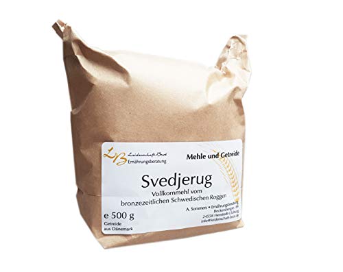 1000 g Schwedenroggen (Svedjerug) Vollkornmehl, frisch gemahlen von Leidenschaft-Brot Ernährungsberatung