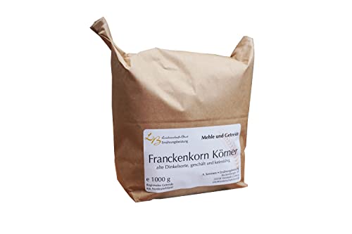 Franckenkorn Dinkel Körner entwest 1000 g von Leidenschaft-Brot Ernährungsberatung