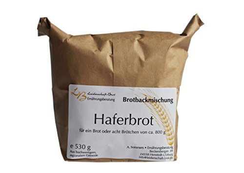 Leidenschaft-Brot - Brotbackmischung Haferbrot ca. 530 g von Leidenschaft-Brot Ernährungsberatung