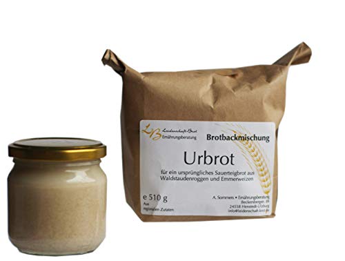 Leidenschaft-Brot - Brotbackmischung Urbrot ca. 510 g (+ 200g Sauerteig) von Leidenschaft-Brot Ernährungsberatung