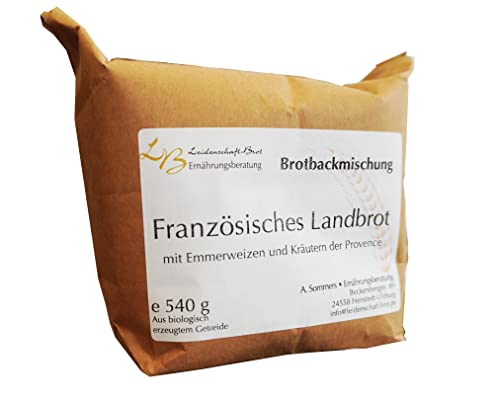 Französisches Landbrot Brotbackmischung von Leidenschaft-Brot