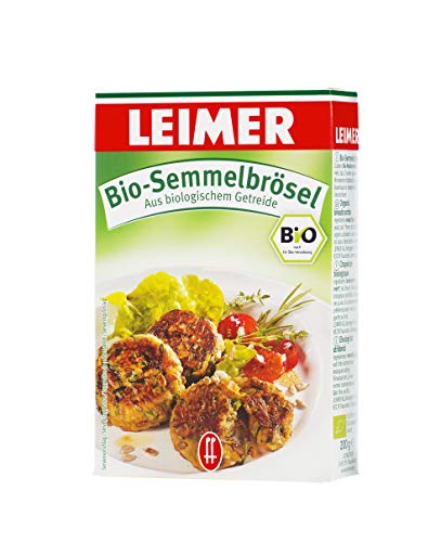 LEIMER Bio-Semmelbrösel Packung, 5er Pack (5 x 200 g) von Leimer