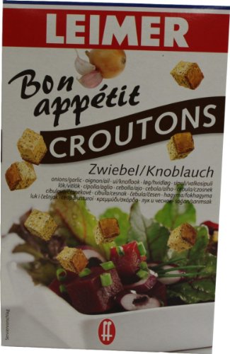 Leimer Croutons Zwiebel/Knoblauch (1 x 100 g) von Leimer