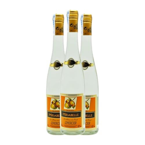 Liköre Lemercier Frères Mirabelle 70 cl (Karton mit 3 Flaschen von 70 cl) von Lemercier Frères