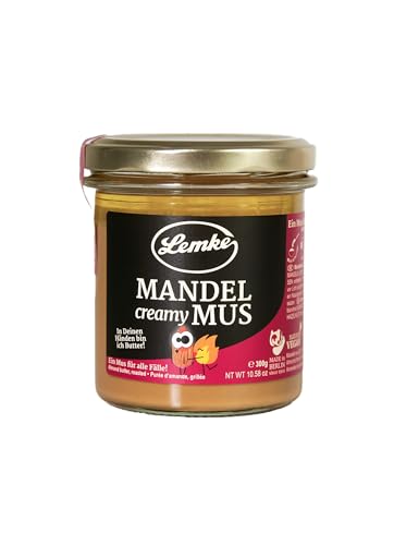 Lemke Mandel Creamy Mus (1 X 300g) von Lemke - Feines Berliner Marzipan seit 1902