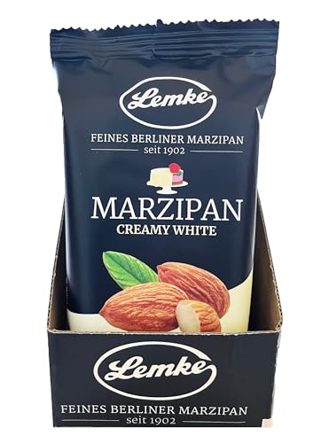 Lemke Marzipan / Backmarzipan - Creamy White - Edelmarzipan (Tray 14x200g) von Lemke - Feines Berliner Marzipan seit 1902