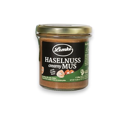 Lemke Haselnuss Creamy Mus (1 X 300g) von Lemke