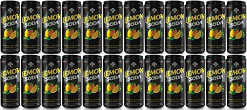 24 Dosen a 0,33L Lemon Soda Lemonsoda aus italienischen Zitronen a 330ml mit Fruchtfleisch inc.6,00€ EINWEG Pfand von TERME DI CRODO