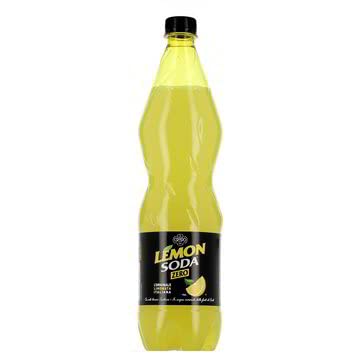 12x Lemonsoda zero PET 1Lt Flasche Campari Group Lemonsoda Zitrone italienisch von Lemonsoda